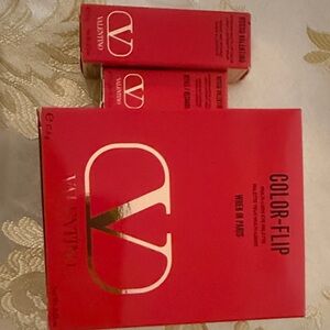 Valentino Color-Flip Lipstick in Bold Red